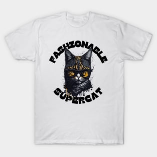 Fashionable cat T-Shirt